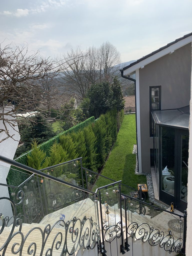 ferforje merdiven korkuluğu